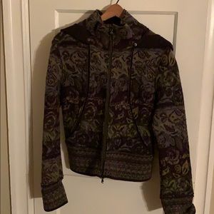 Multicolor Sweater Jacket